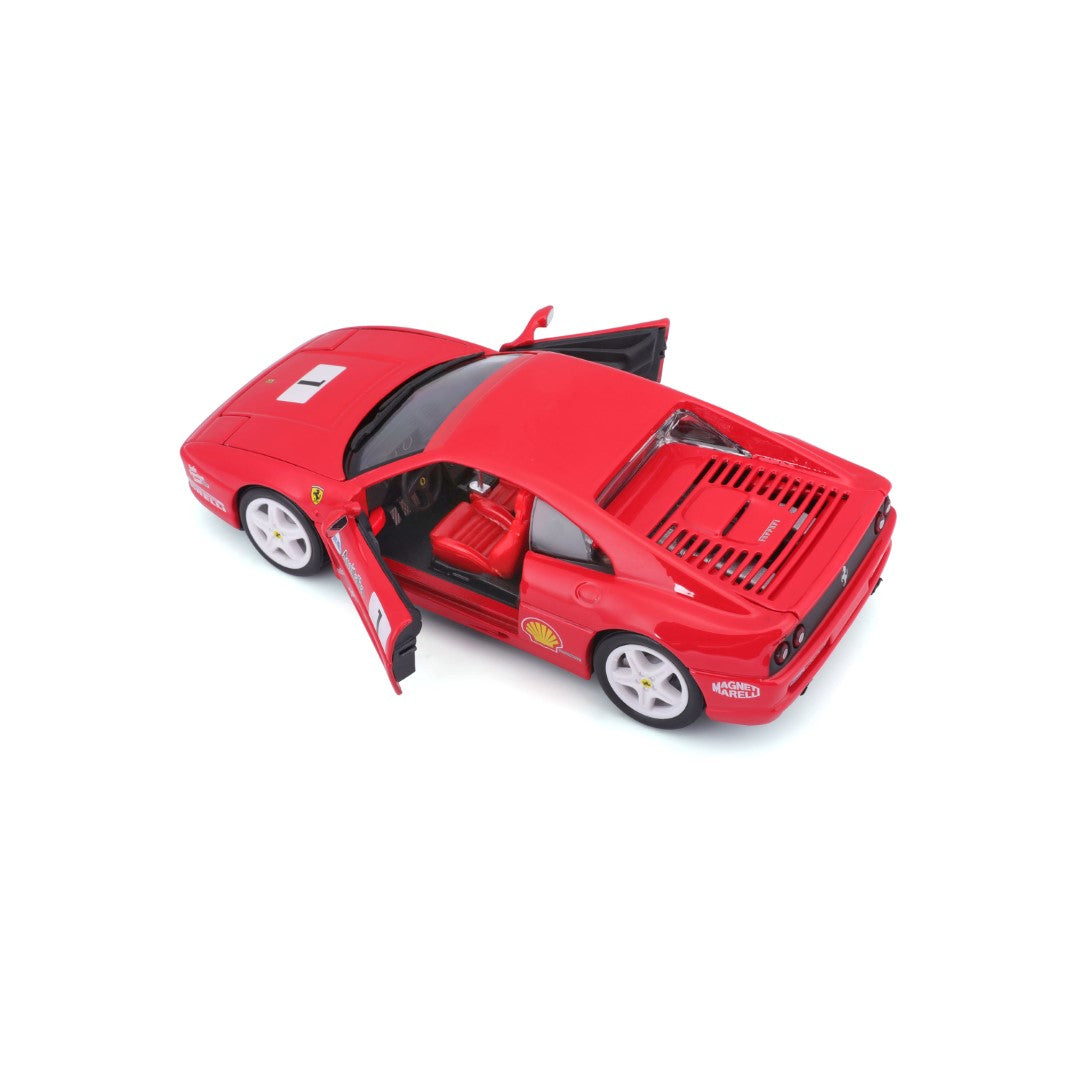 18-26306 Bburago Ferrari Racing - Ferrari F355 Challenge, rossa - 1:24