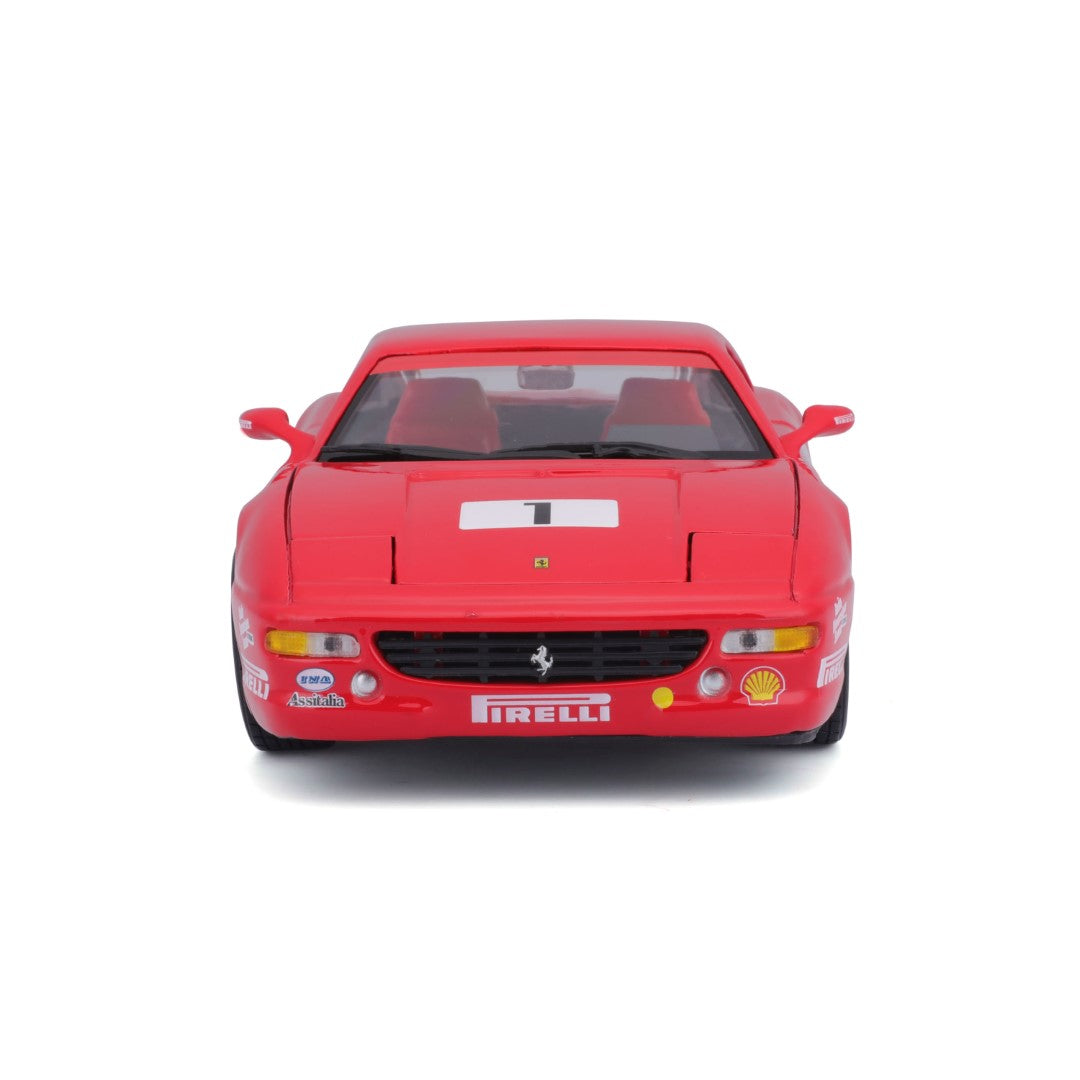 18-26306 Bburago Ferrari Racing - Ferrari F355 Challenge, rossa - 1:24