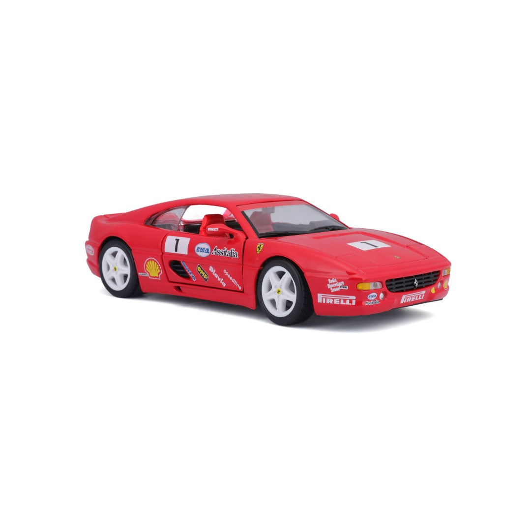 18-26306 Bburago Ferrari Racing - Ferrari F355 Challenge, rossa - 1:24