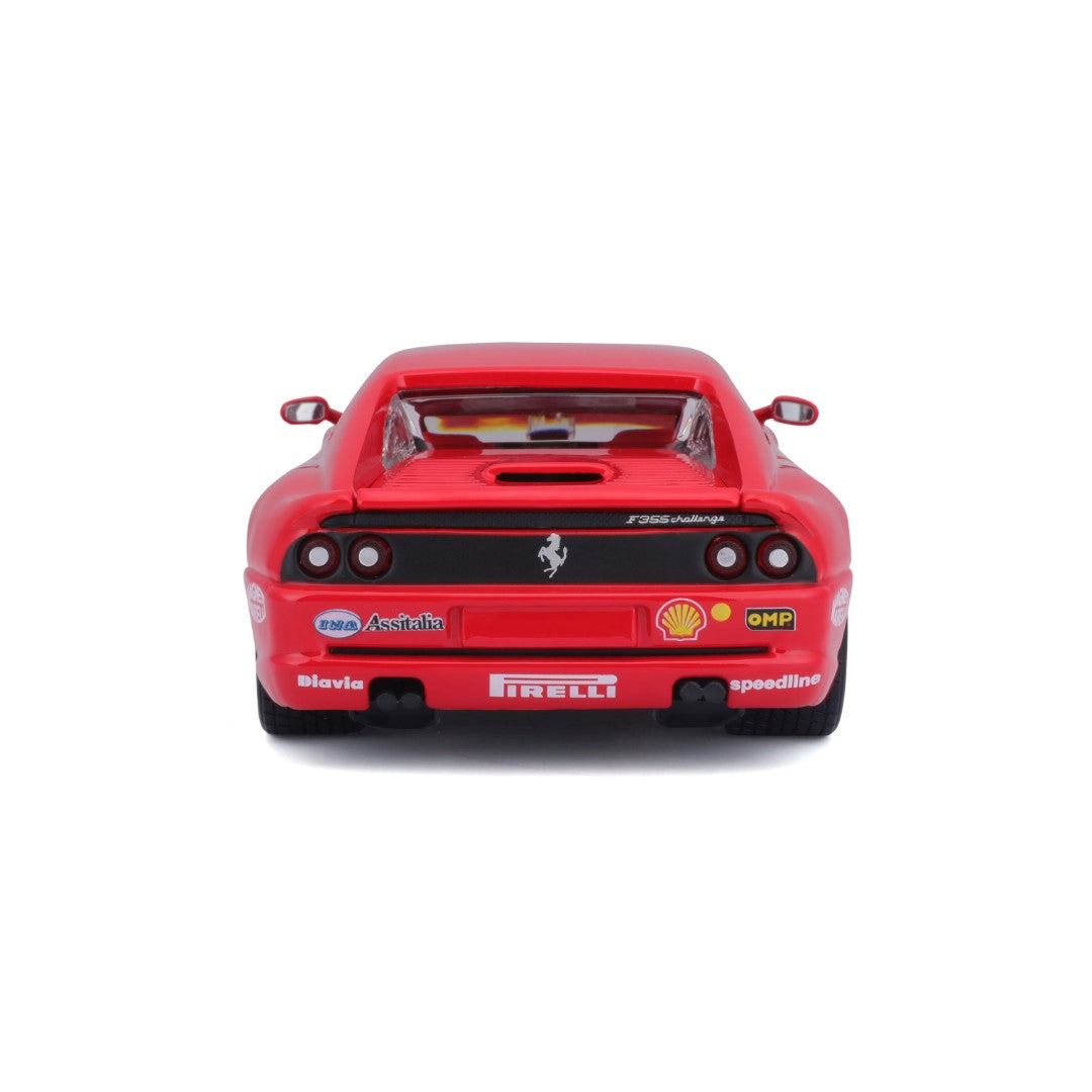 18-26306 Bburago Ferrari Racing - Ferrari F355 Challenge, rossa - 1:24