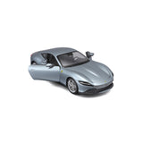 Bburago Race & Play 18-26029 compatibile con Ferrari Roma, grigio metallico, 2020, 1:24, modello finito