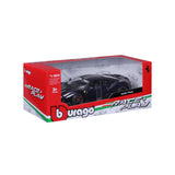 18-26026 BU Bburago Ferrari R&P - Ferrari 488 Pista, blu - Scala 1:24