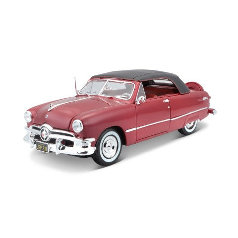 10-31681 Bburago Maisto - Ford (1950), rouge - Échelle 1:18
