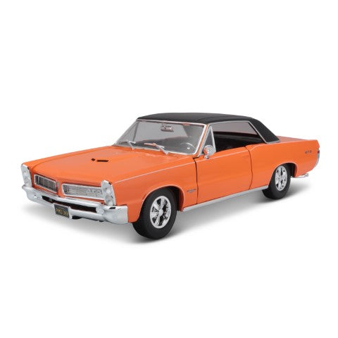 10-31885 Bburago Maisto - Pontiac GTO (1965), orange - Échelle 1:18