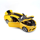 10-31689 Bburago Maisto - Chevrolet Camaro SS (2016), gialla - 1:18
