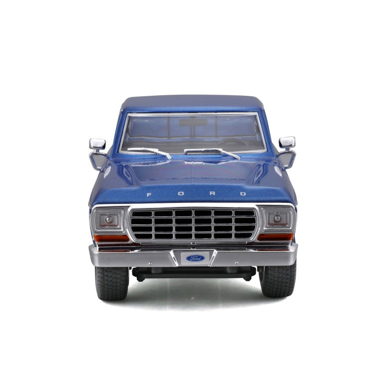 10-31462 BU - Bburago Maisto - 1:18 - 1979 Ford F150 Pick-up  - Blu/Bianca