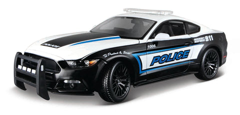 10-31397 Bburago - Ford Mustang GT (2015) - Polizia Americana - 1:18