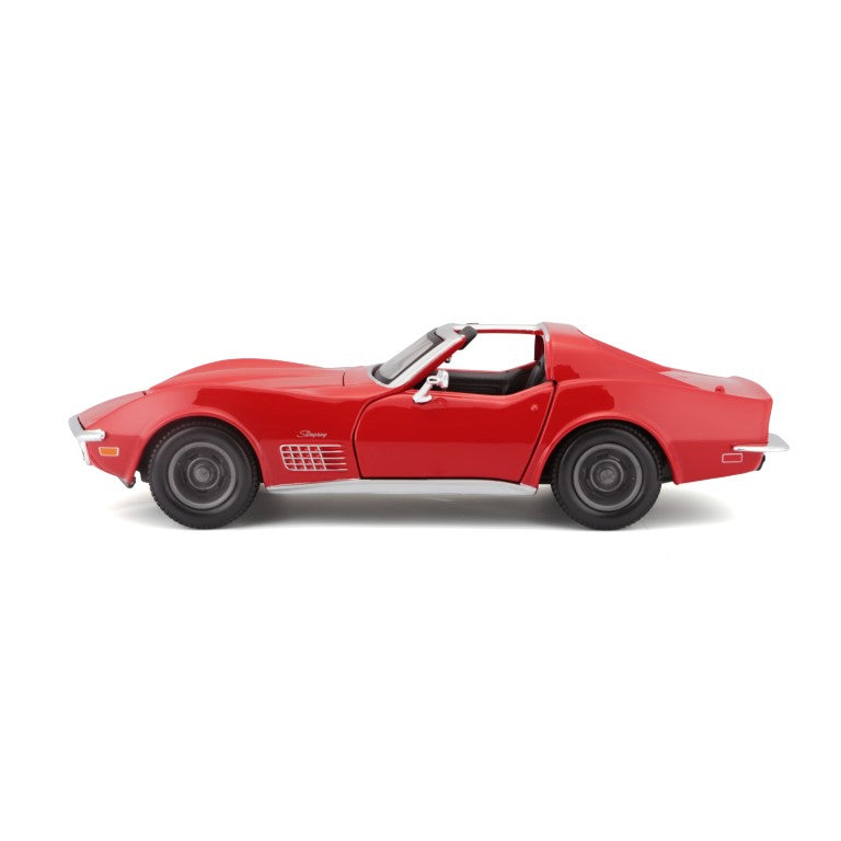 10-31202 RD - Bburago Maisto - 1:24 - Chevrol Corvette 1970 - Rossa