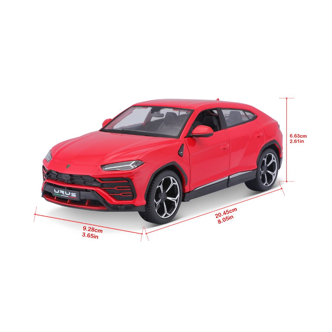 31519 RD Bburago Maisto - Lamborghini Urus, rossa - Scala 1:24