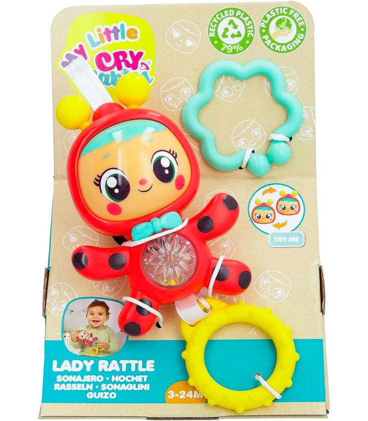912816 IMC TOYS MY LITTLE CRY BABIES sonaglio LADY RATTLE