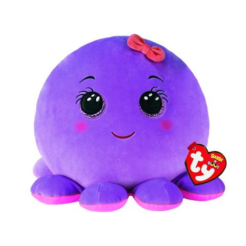 T39242 Ty - Squishy a Boos - Coussin peluche Pieuvre - Octavia