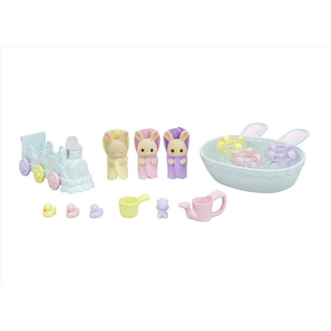 5707 Sylvanian Families - Set bagnetto dei trigemini