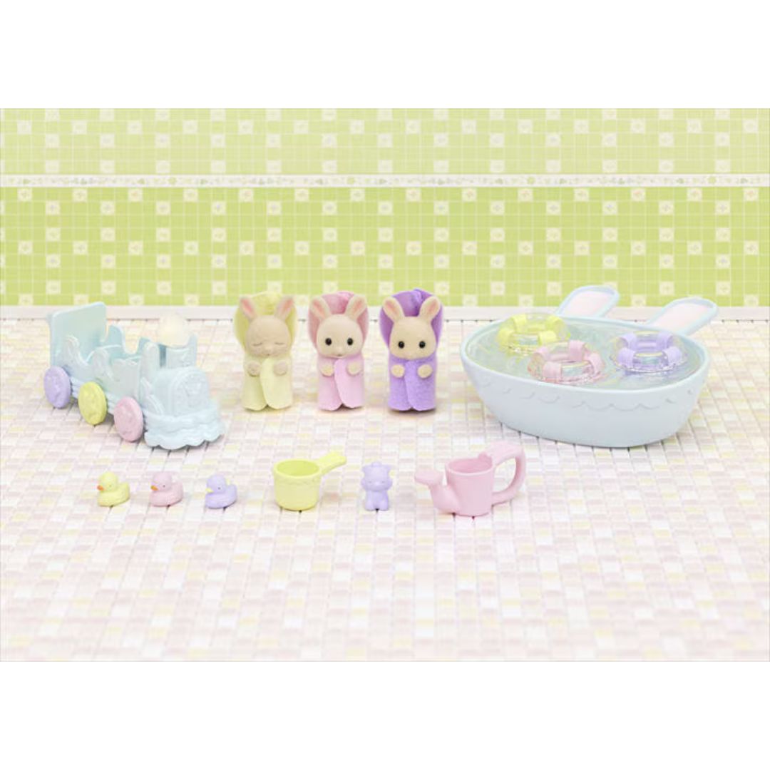 5707 Sylvanian Families - Set bagnetto dei trigemini