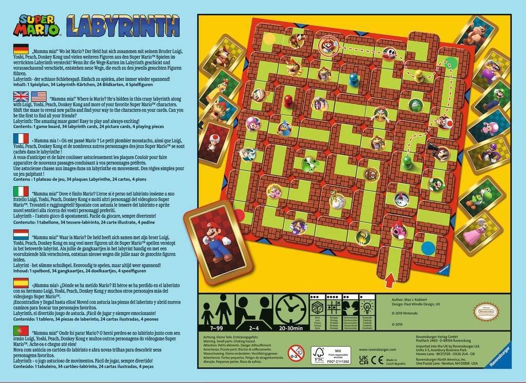 26063 Ravensburger Labirinto Super Mario