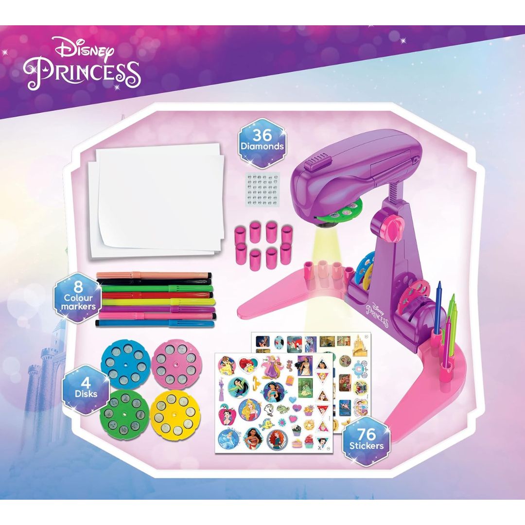 92956 Lisciani - Principesse Disney - Proiettore per disegnare