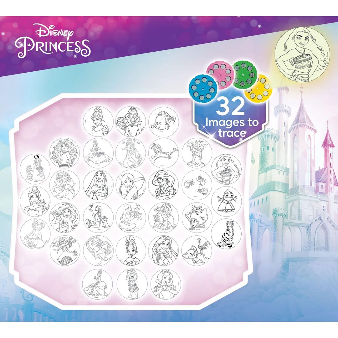 92956 Lisciani - Principesse Disney - Proiettore per disegnare