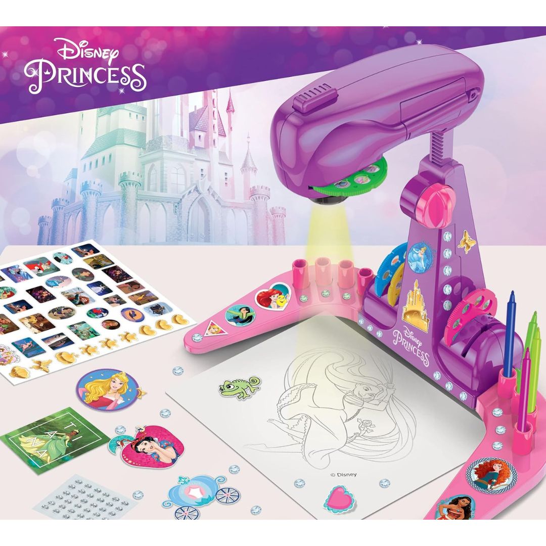 92956 Lisciani - Principesse Disney - Proiettore per disegnare