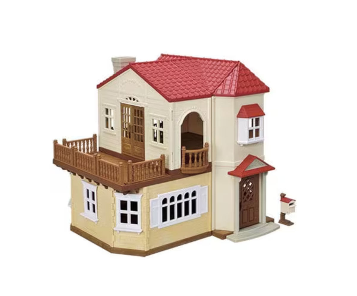 5727 Sylvanian Families Esclusiva Casa Grande con luci Attico Segreto  Gift Set