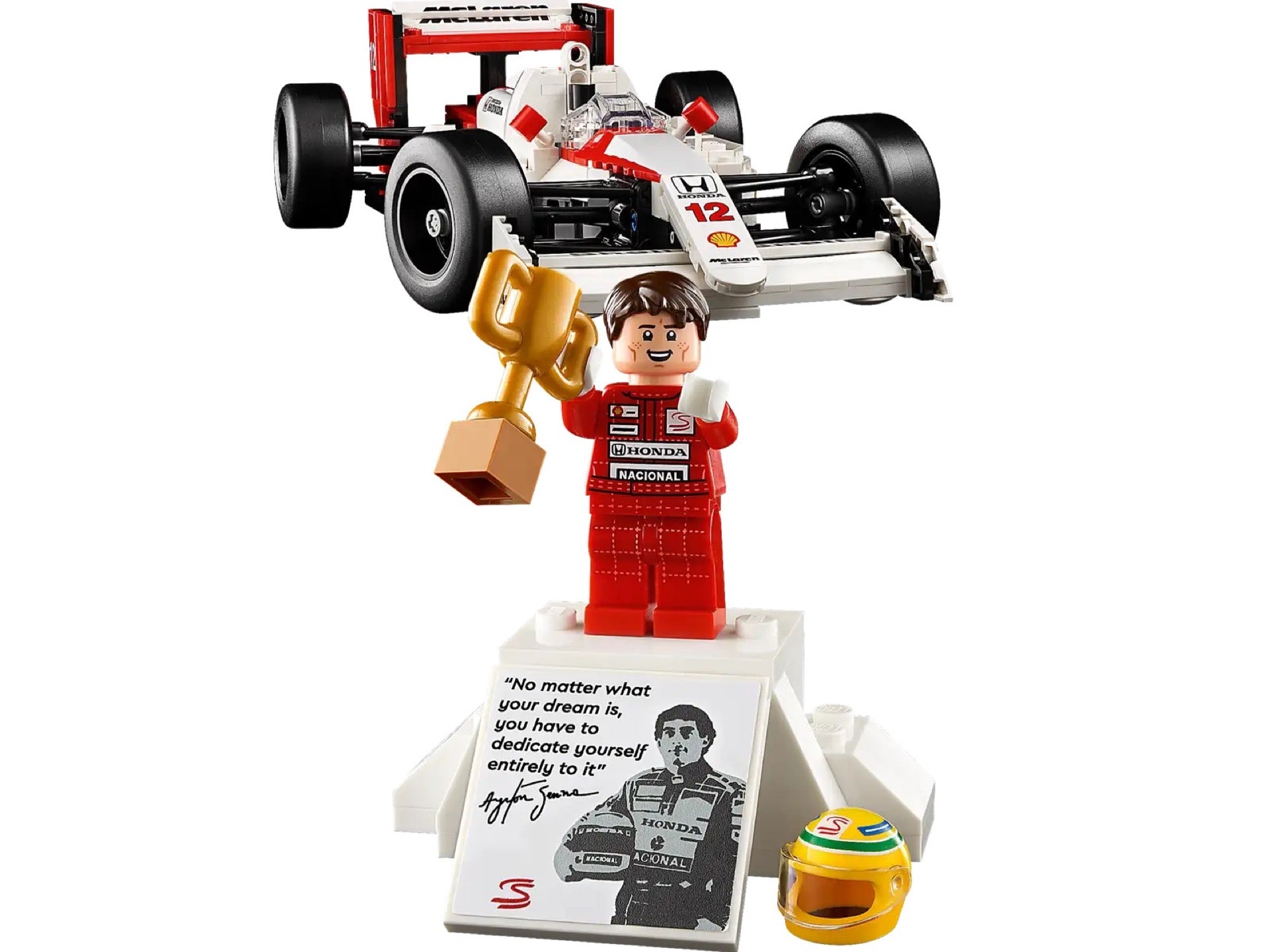 10330 LEGO Icons McLaren MP4/4 e Ayrton Senna