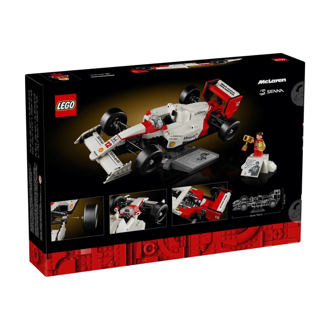 10330 LEGO Icons - McLaren MP4/4 e Ayrton Senna