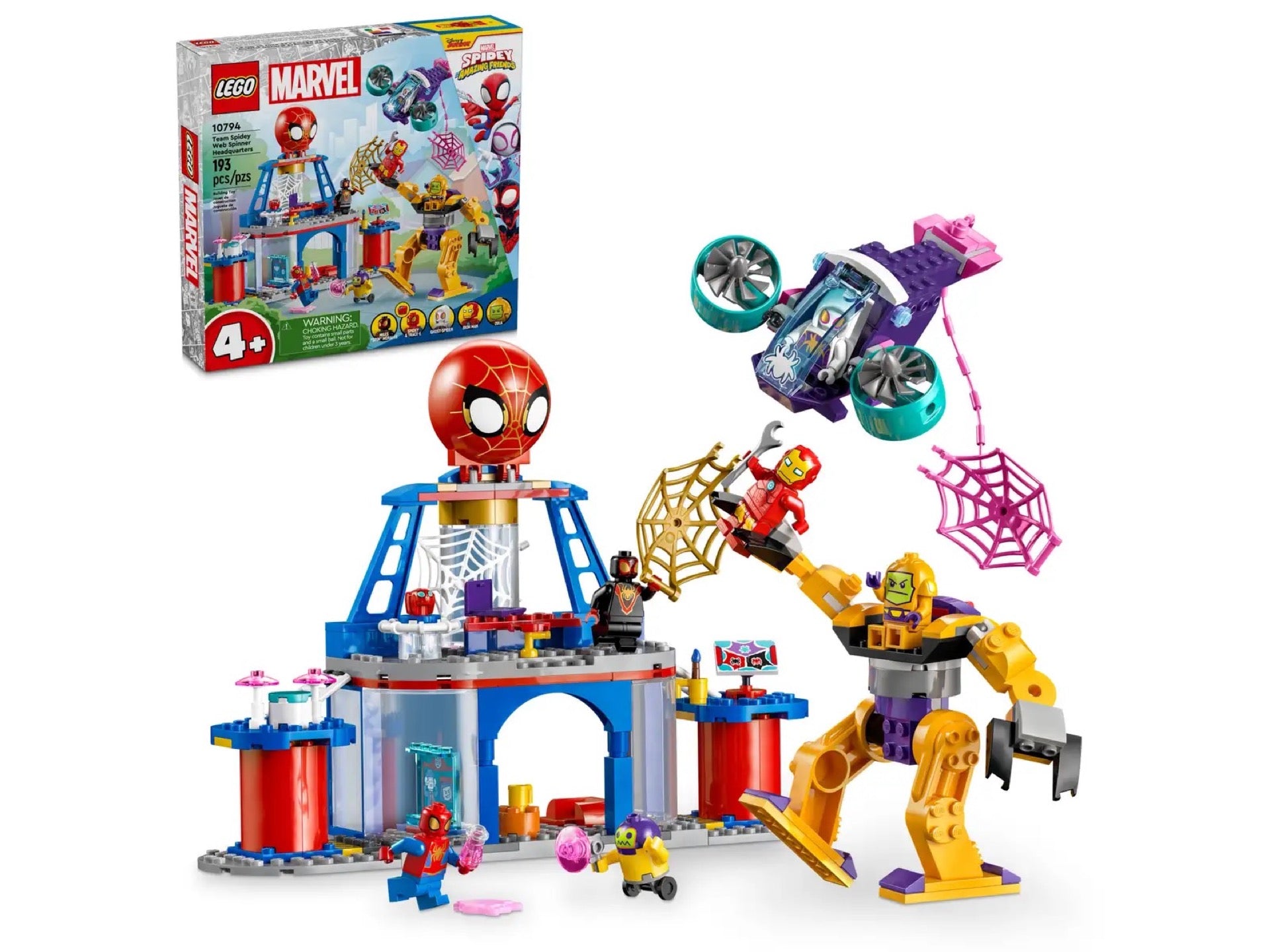 10794 LEGO Spidey Quartier generale di Team Spidey