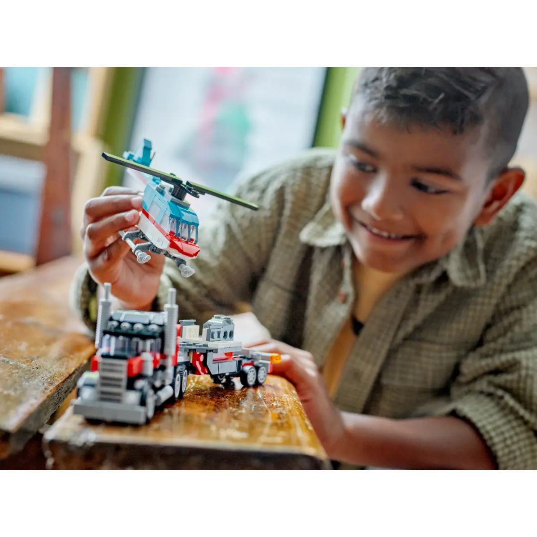 31146 LEGO Creator Autocarro con elicottero