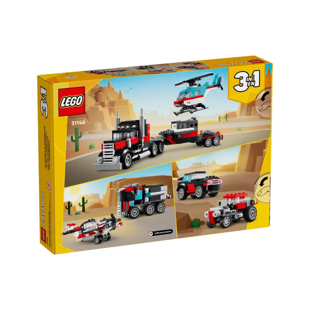 31146 LEGO Creator Autocarro con elicottero