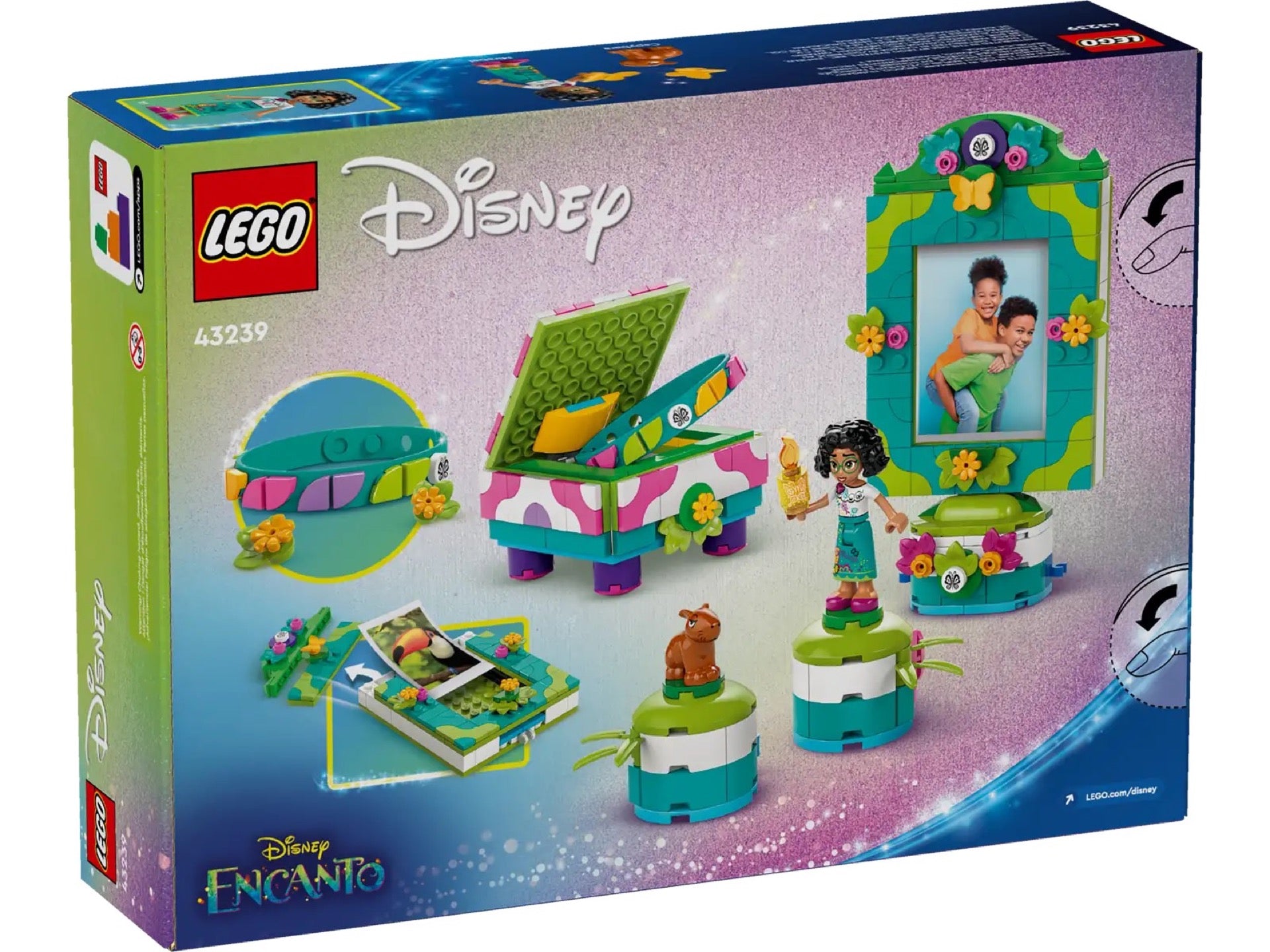 43239 LEGO Disney Classic Portafoto e portagioie di Mirabel