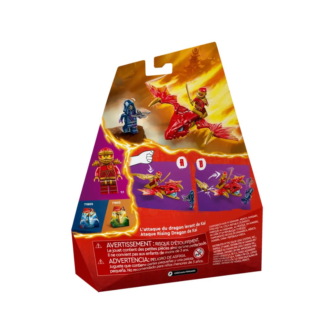71801 LEGO Ninjago - Attacco del Rising Dragon di Kai