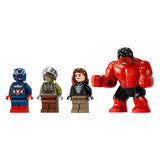 76292 LEGO Marvel - Battaglia Captain America vs. Hulk Rosso