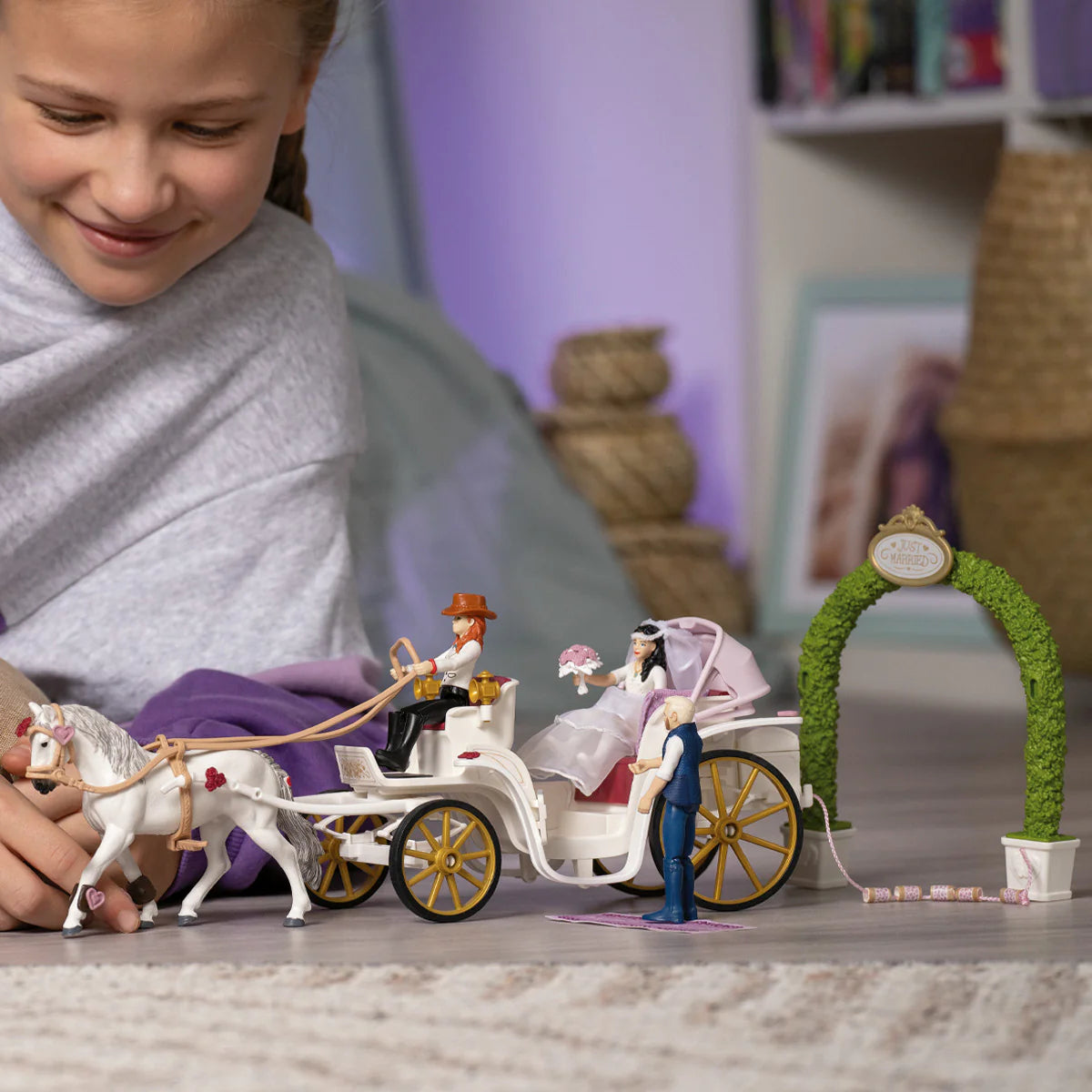 42641 Schleich Horse Club - Carrozza nuziale