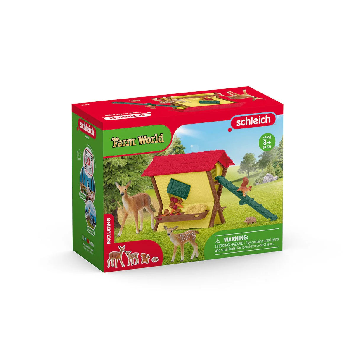 42658 Schleich Farm World - Mangiatoia nel bosco