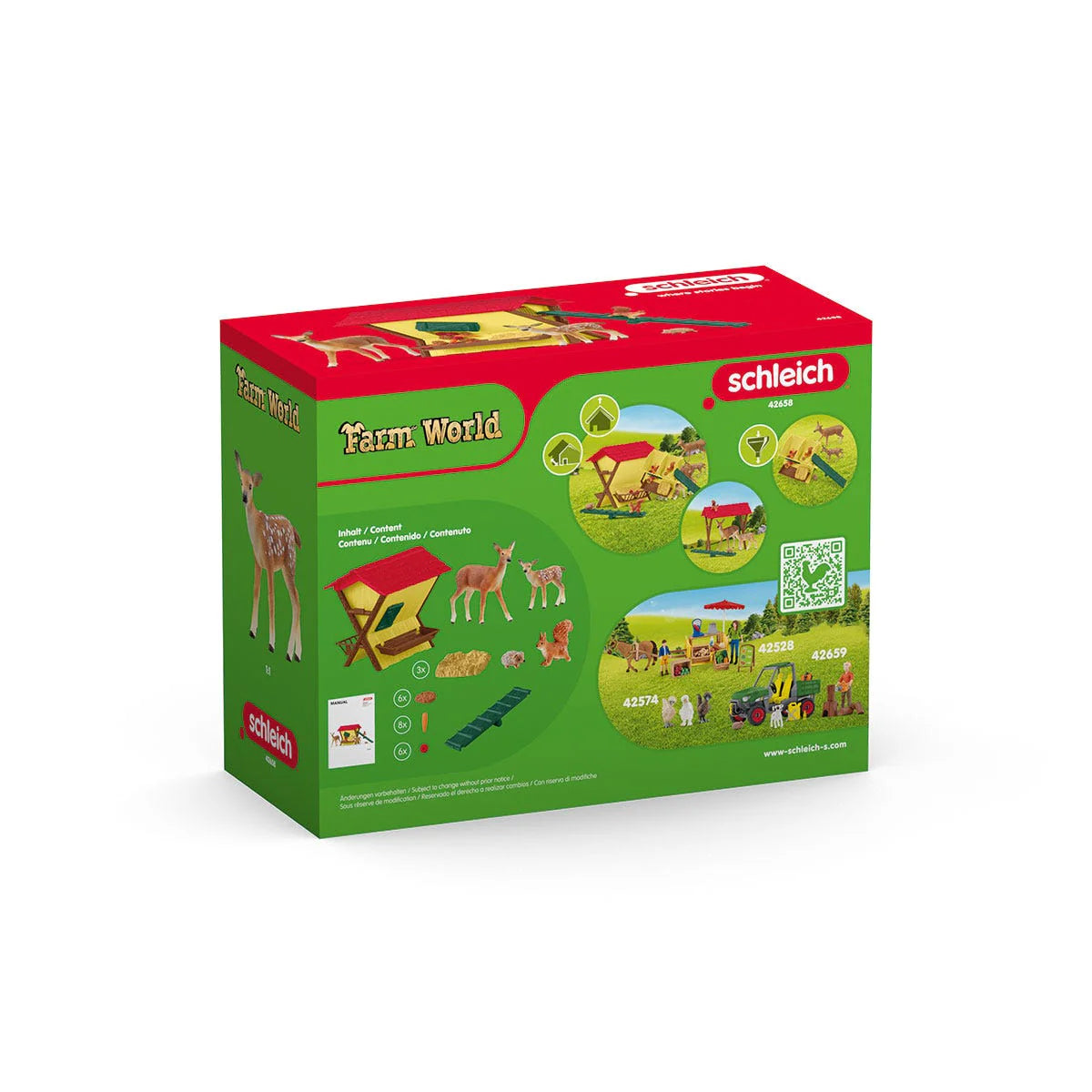 42658 Schleich Farm World - Mangiatoia nel bosco