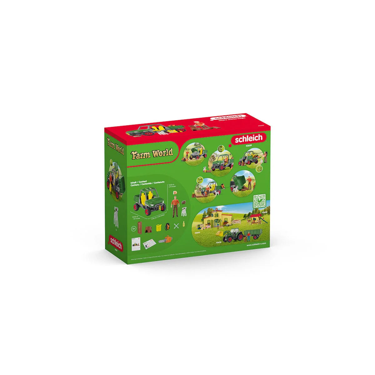 42659 Schleich Farm World - Lavoro nei boschi