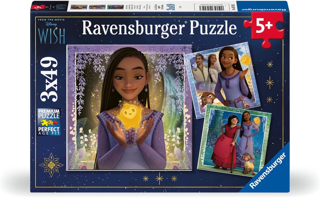 5702 Ravensburger Puzzle 3x49 pz Wish