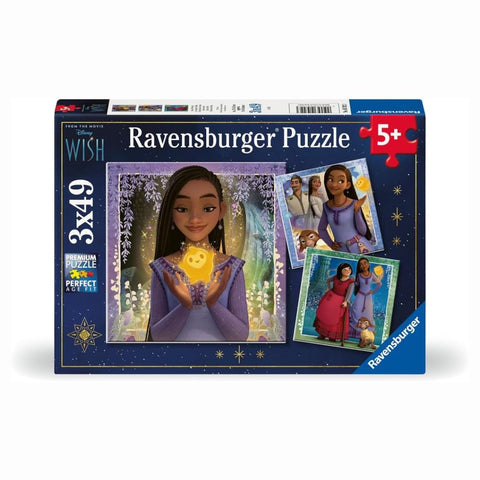 5702 Ravensburger - Souhait - Puzzle 3x49 pièces