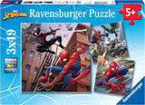 8025 Ravensburger - Spiderman - Puzzle 3x49 pezzi