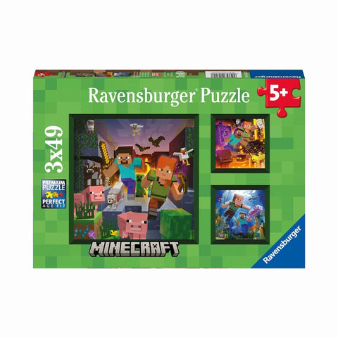 5621 Ravensburger - Minecraft - Puzzle 3in1