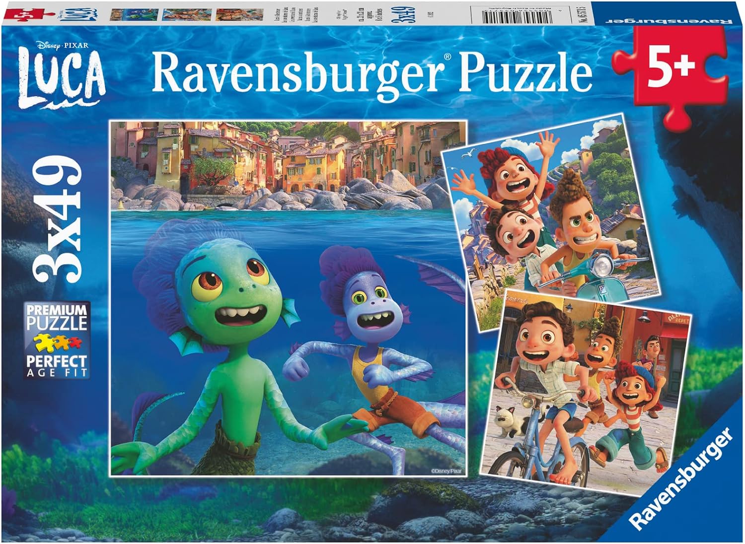 5571 Ravensburger Puzzle 3x49 pz Luca