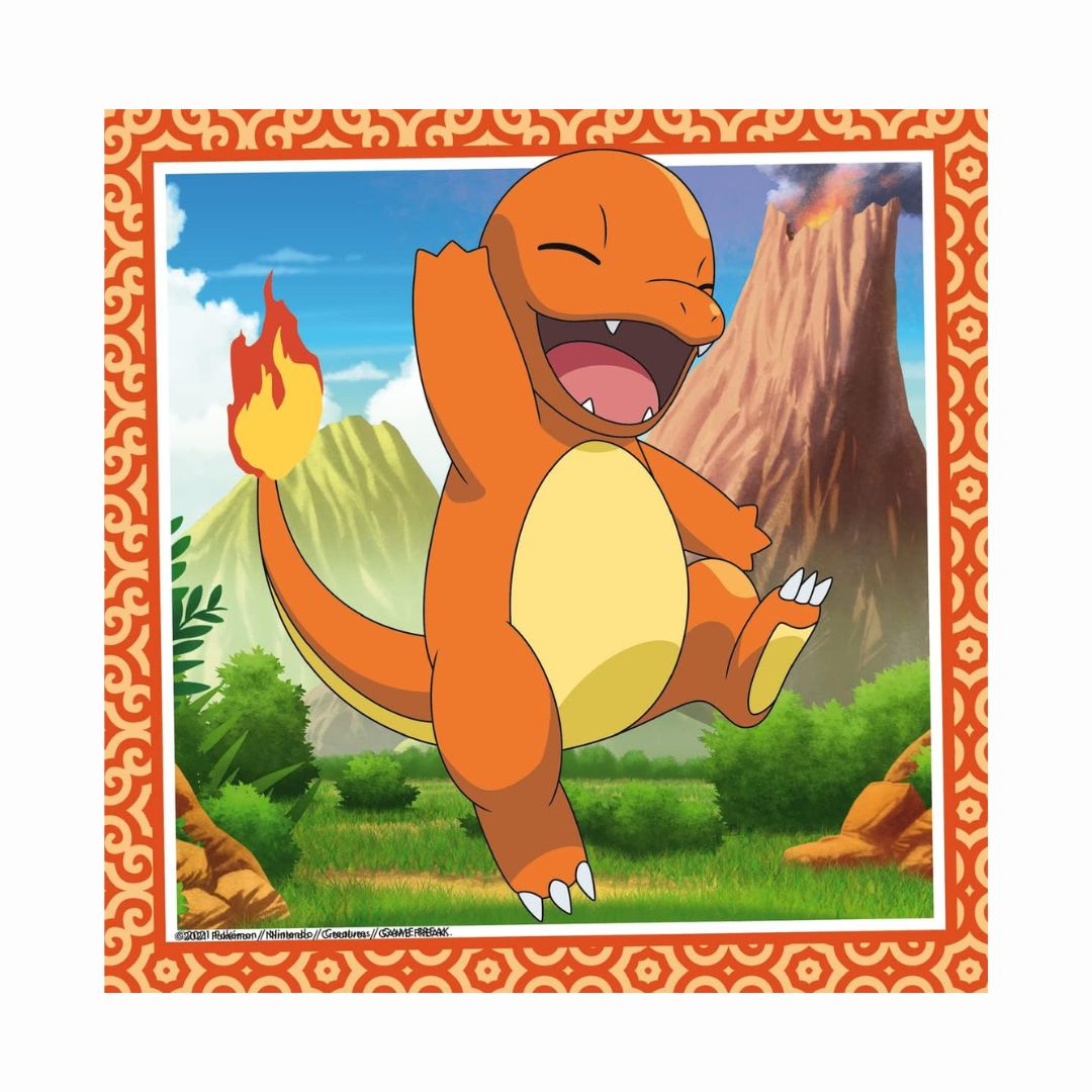 5586 Ravensburger - Pokémon - Puzzle 3x49 pezzi