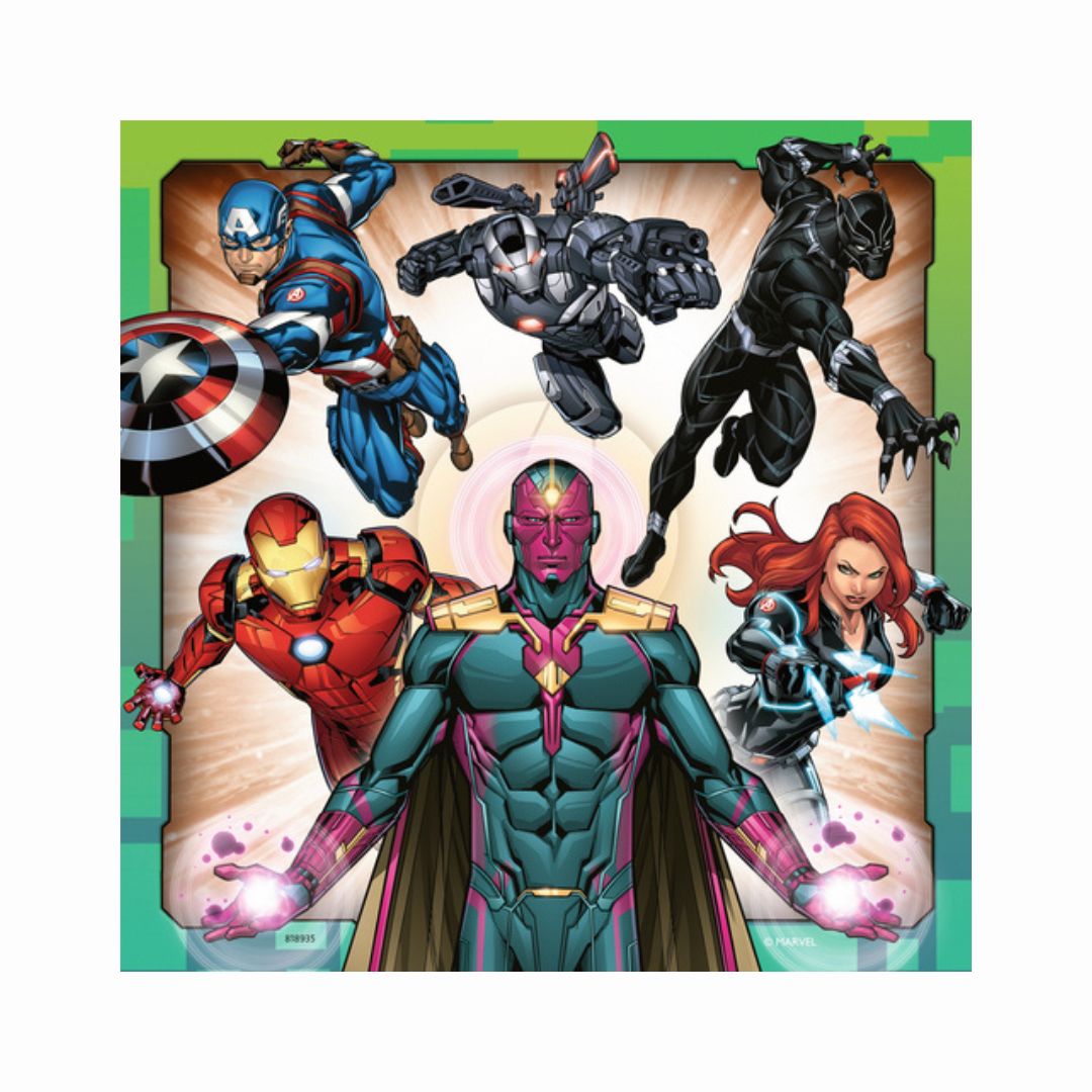 8040 Ravensburger - Avengers - Puzzle 3x49 pezzi