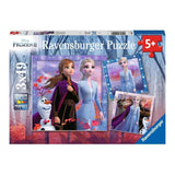 5011 Ravensburger - Frozen 2 - Puzzle 3x49 pezzi