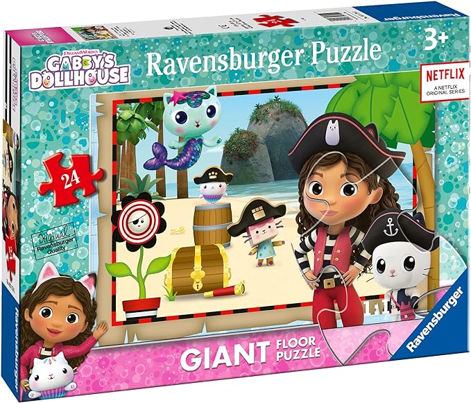 3179 Ravensburger Puzzle 24 giant Pavimento Gabby's Dollhouse B