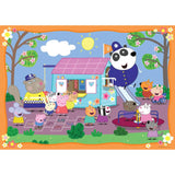 3141 Ravensburger - Peppa Pig: Club House - Puzzle Giant Floor - 24 pezzi