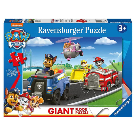 3089 Ravensburger - Paw Patrol - Puzzle Sol Géant - 24 pièces