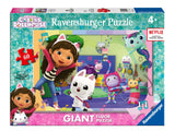 3180 Ravensburger - Gabby's Dollhouse - Puzzle Giant Floor - 60 pezzi