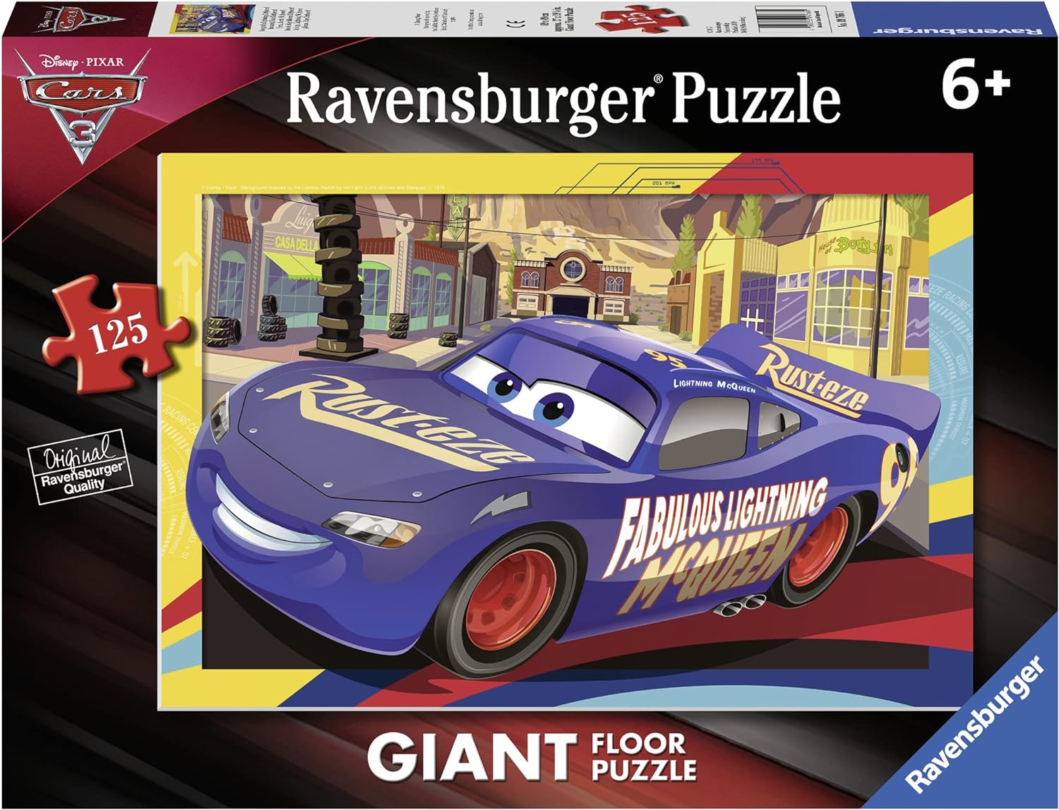 9766 Ravensburger Puzzle 125 Giant Cars
