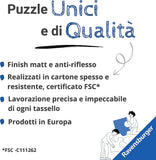 176069 Ravensburger Puzzle - Mappa dell'Italia - 125 Giant Floor