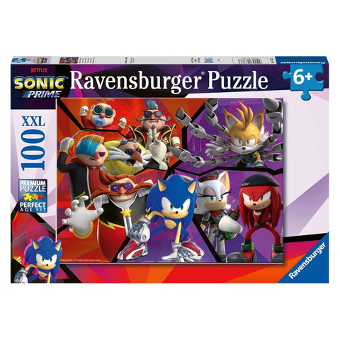 13383 Ravensburger - Sonic Prime - Puzzle XXL - 100 pièces