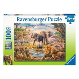13284 Ravensburger Puzzle - La savana africana - Puzzle XXL (100 pz)